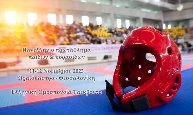 taekwondohearguardputoninternationalcompetitionasbackgroundsport